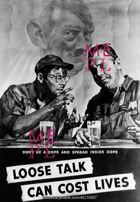 : World War II, an American propaganda poster ? : World War II, an American propaganda poster ?