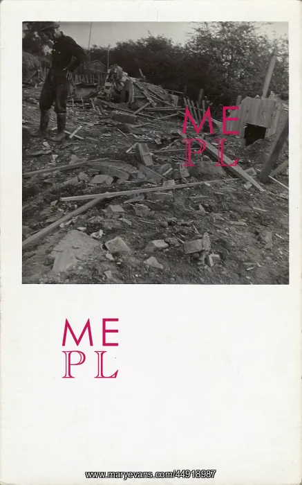 : World War II - bomb damage : World War II - bomb damage