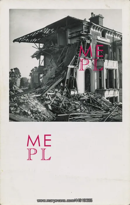 : World War II - bomb damage : World War II - bomb damage
