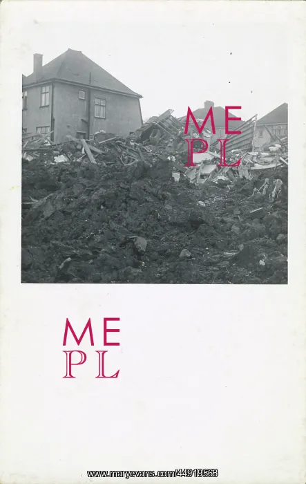 : World War II - bomb damage : World War II - bomb damage