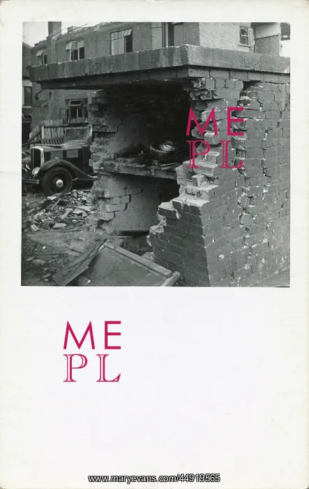 : World War II - bomb damage : World War II - bomb damage