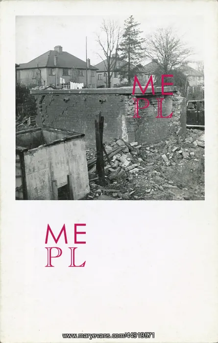 : World War II - bomb damage : World War II - bomb damage
