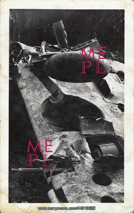 : World War II - crashed Messerschmidt in Welling : World War II - crashed Messerschmidt in Welling