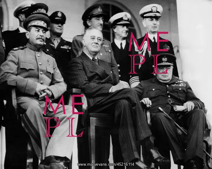 : World War II. From left, front row: Soviet ? : World War II. From left, front row: Soviet ?