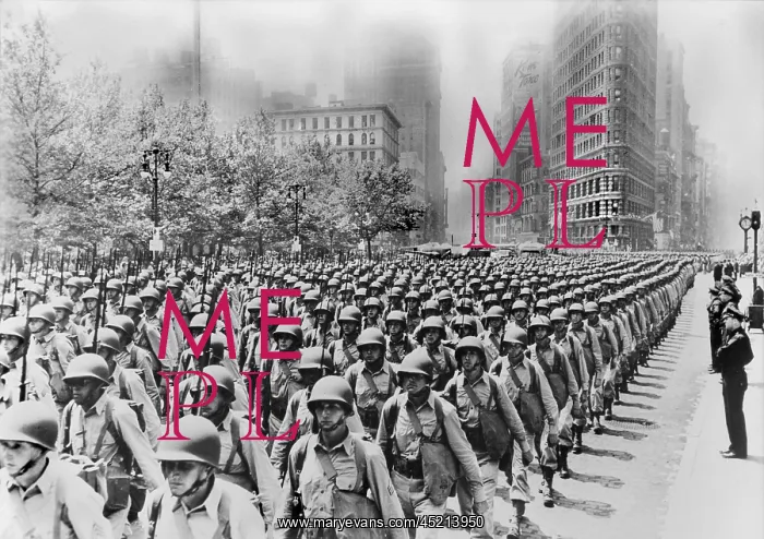 : World War II, massed infantry units march ? : World War II, massed infantry units march ?