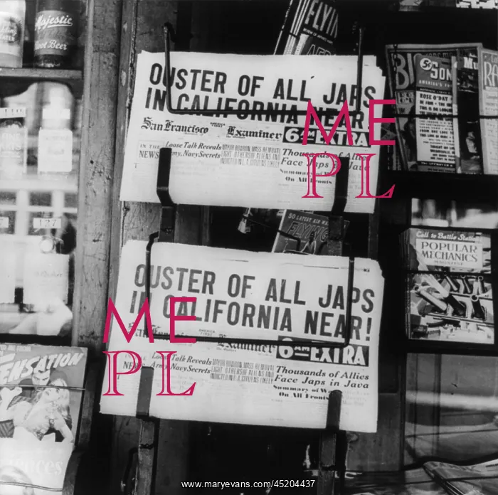 : World War II, news headlines announcing ? : World War II, news headlines announcing ?