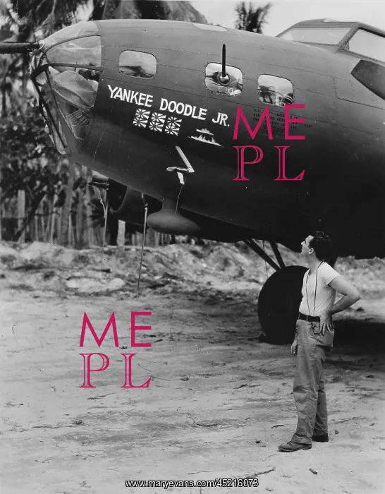 : World War II, original caption: The Flying ? : World War II, original caption: The Flying ?