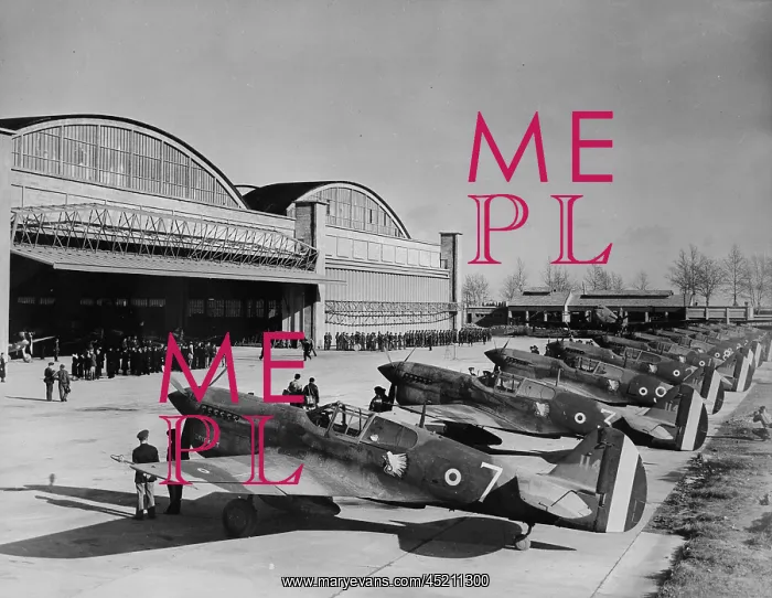 : World War II, original caption: Line-up ? : World War II, original caption: Line-up ?