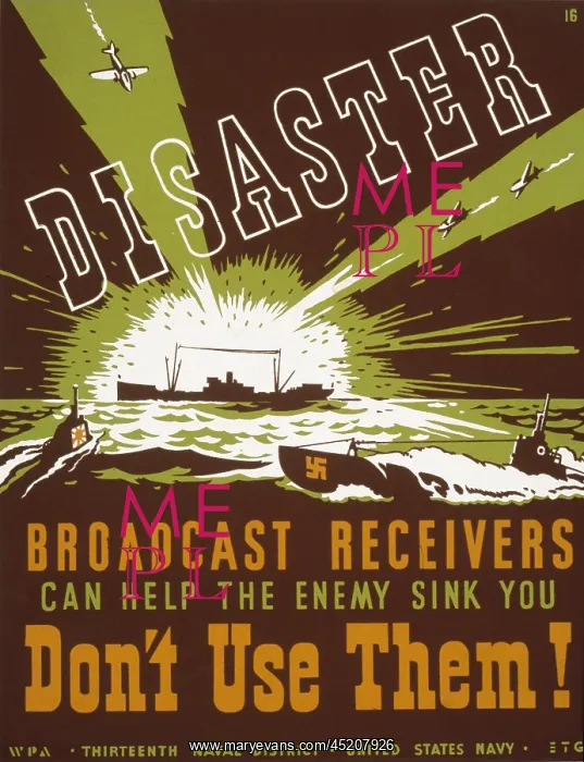 : World War II, Poster for Thirteenth Naval ? : World War II, Poster for Thirteenth Naval ?
