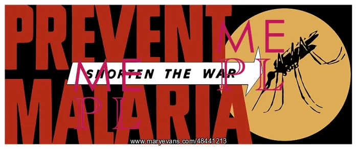 : World War II propaganda poster of an arrow : World War II propaganda poster of an arrow