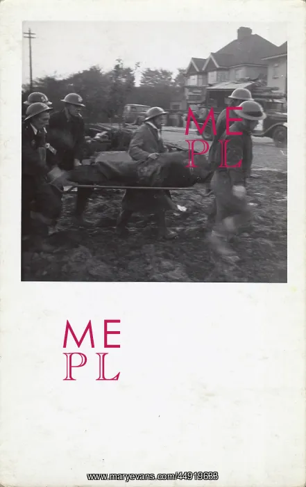 : World War II - Removal of casualty : World War II - Removal of casualty