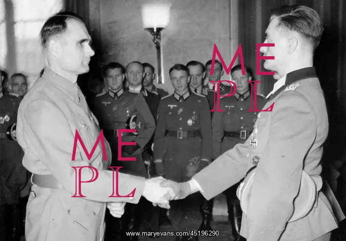 : World War II - Rudolf Hess and Herbert Berger 1941 : World War II - Rudolf Hess and Herbert Berger 1941