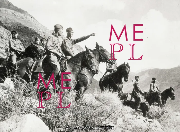 : World War II - Russian cavalry Manchuria : World War II - Russian cavalry Manchuria