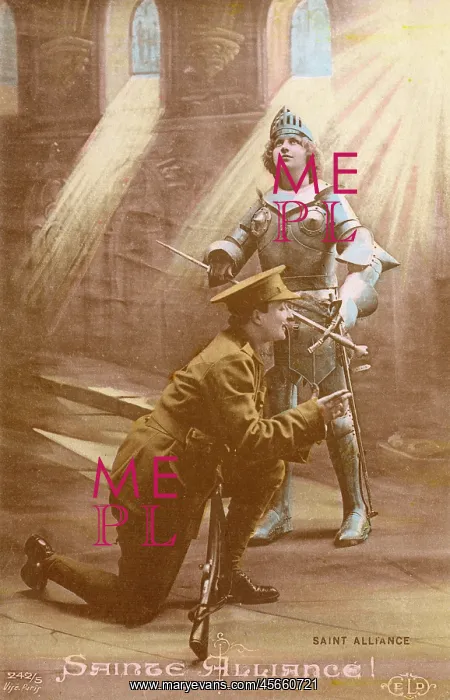 : World War One Patriotic postcard : World War One Patriotic postcard