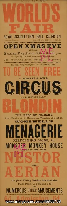 : World's Fair - Islington, 1895 : World's Fair - Islington, 1895