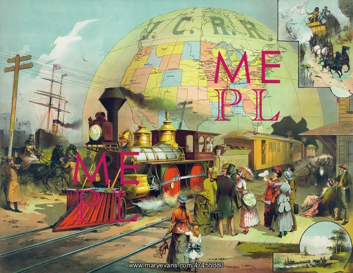 : The world's railroad scene : The world's railroad scene