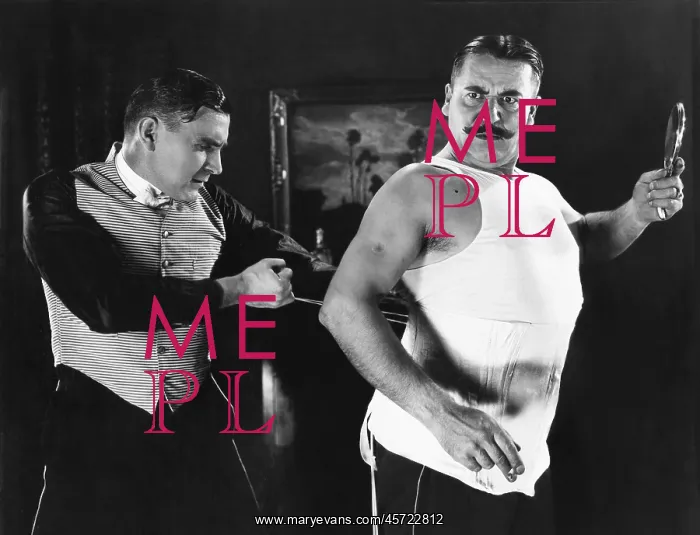 : Worried about his waistline
