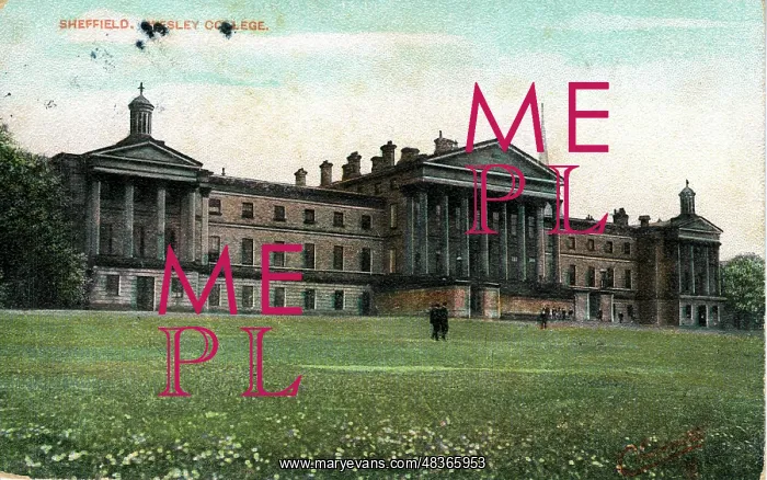: Worsley College, Sheffield, Yorkshire : Worsley College, Sheffield, Yorkshire