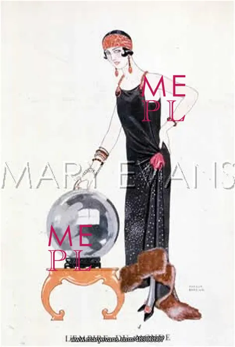 : WORTH EVENING GOWN 1924 : WORTH EVENING GOWN 1924