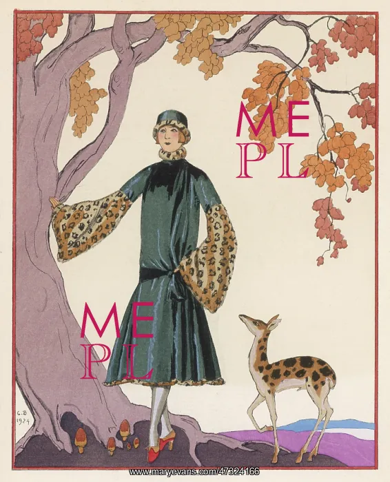 : Worth Fur Coat 1924 : Worth Fur Coat 1924
