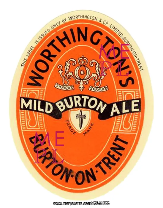 : Worthington's Mild Burton Ale : Worthington's Mild Burton Ale