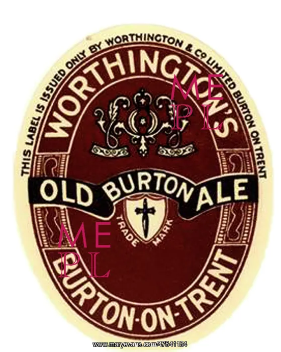 : Worthington's Old Burton Ale Brown Label : Worthington's Old Burton Ale Brown Label