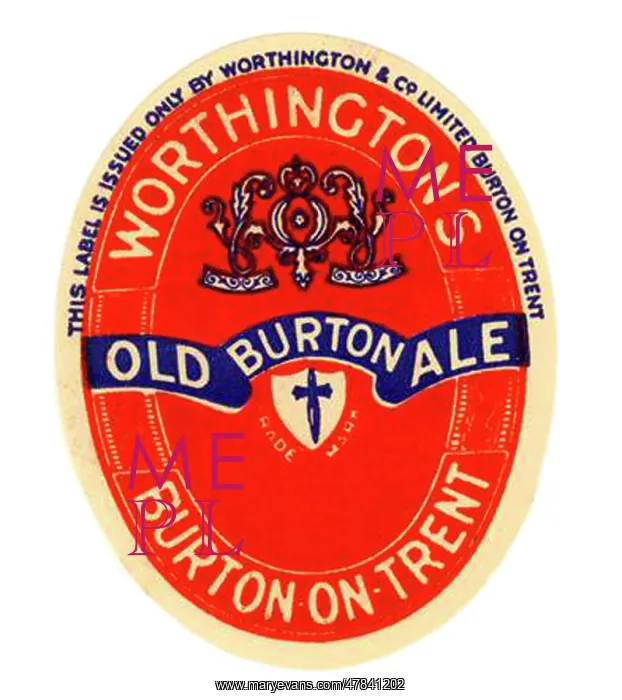 : Worthington's Old Burton Ale (Red Label) : Worthington's Old Burton Ale (Red Label)