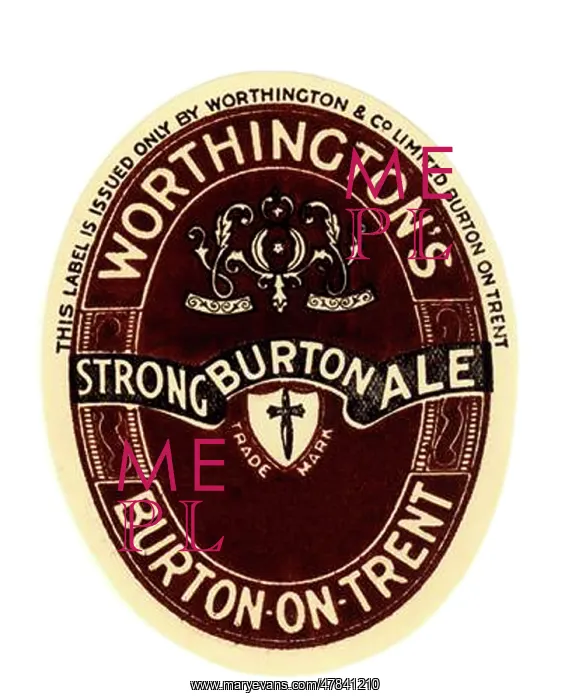 : Worthington's Strong Burton Ale : Worthington's Strong Burton Ale