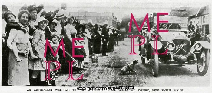 : Wounded Australian troops are paraded through the streets : Wounded Australian troops are paraded through the streets
