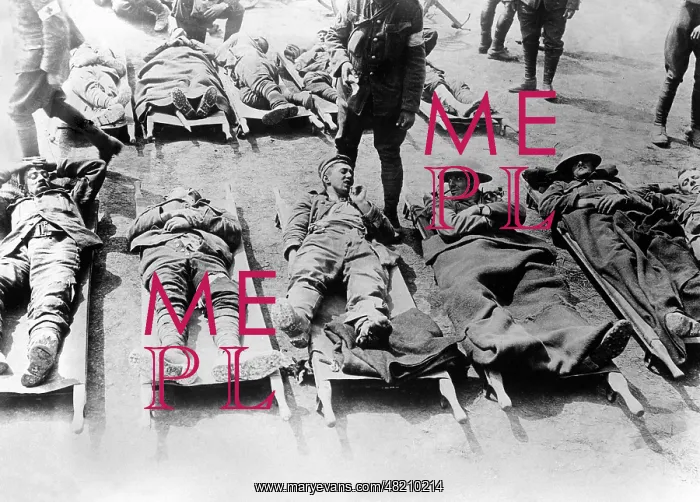 : Wounded English soldiers : Wounded English soldiers