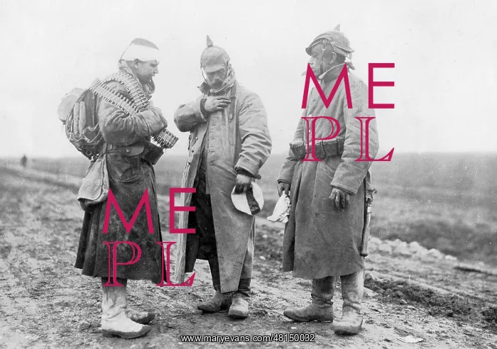 : Wounded German soldiers, 1916 : Wounded German soldiers, 1916