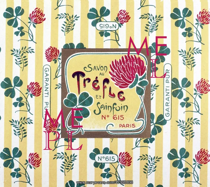 : Wrapper design for Savon Trefle et Sainfoin : Wrapper design for Savon Trefle et Sainfoin