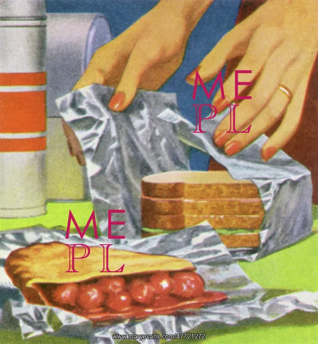 : Wrapping Lunch in Foil : Wrapping Lunch in Foil