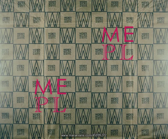 : Wrapping paper of the Viennese Werkstaette : Wrapping paper of the Viennese Werkstaette