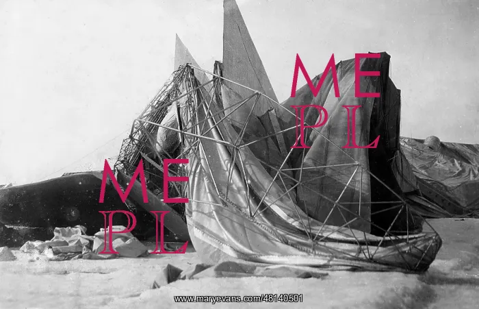  : Wreck of the airship Norge