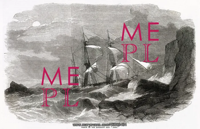 : The Wreck of the Emigrant Ship John, Cornwall 1855 : The Wreck of the Emigrant Ship John, Cornwall 1855