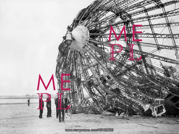 : Wreck of the LZ 129 Hindenburg : Wreck of the LZ 129 Hindenburg