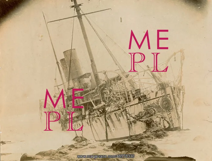 : Wreck of RIMS Warren Hastings : Wreck of RIMS Warren Hastings