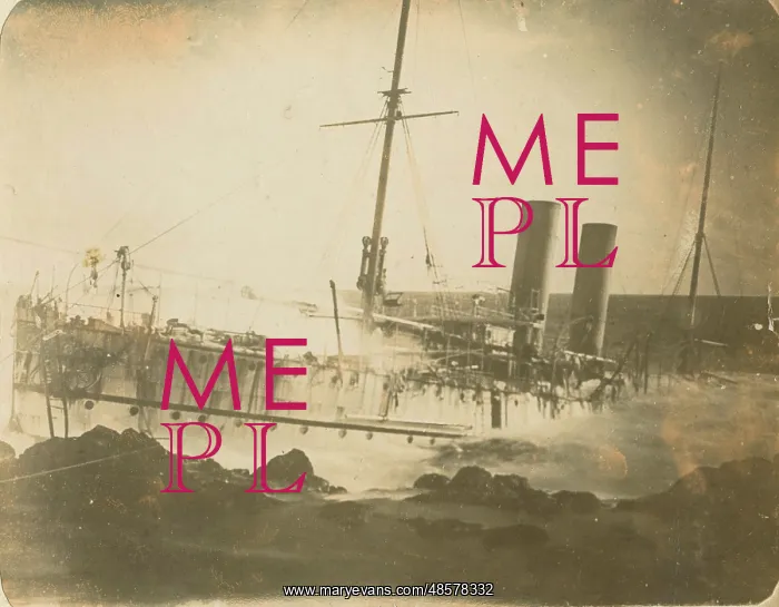 : Wreck of RIMS Warren Hastings : Wreck of RIMS Warren Hastings