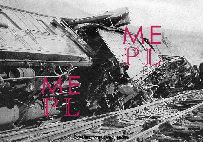 : Wreckage of the Flying Scotsman : Wreckage of the Flying Scotsman