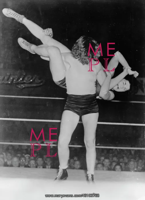 : The wrestler Doughty Clara Mortensen : The wrestler Doughty Clara Mortensen