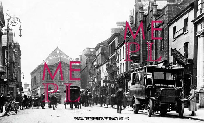  : Wrexham High Street probably 1920s