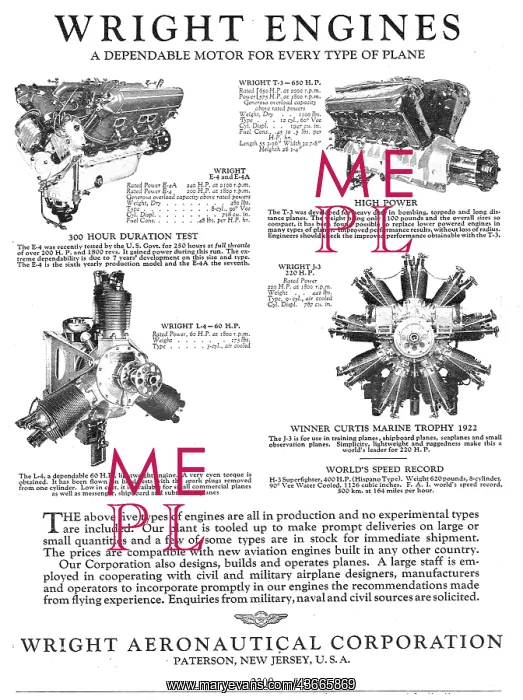 : Wright Aeronautical Corporation - Dependable Aero Engines : Wright Aeronautical Corporation - Dependable Aero Engines