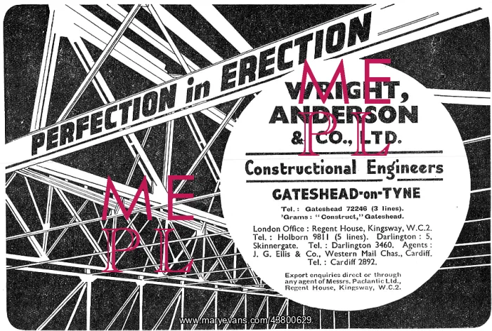 : Wright Anderson & Co - Aircraft Hangars, Constructional : Wright Anderson & Co - Aircraft Hangars, Constructional