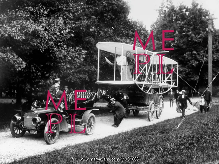 : Wright Brothers Hauling Plane : Wright Brothers Hauling Plane