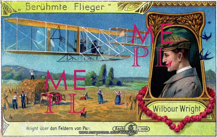: Wright, Wilbour, 16.4.1867 - 30.5.1912, American : Wright, Wilbour, 16.4.1867 - 30.5.1912, American