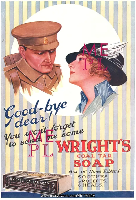 : Wright's Coal Tar Soap Advertisement : Wright's Coal Tar Soap Advertisement