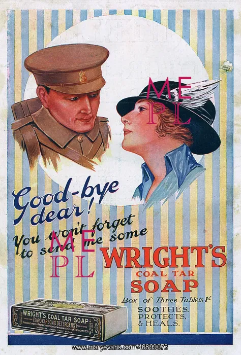 : Wright's Coal Tar Soap - WW1 : Wright's Coal Tar Soap - WW1