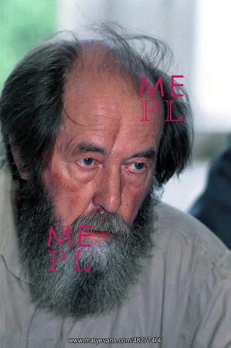 : Writer Aleksandr Solzhenitsyn, 1994 : Writer Aleksandr Solzhenitsyn, 1994