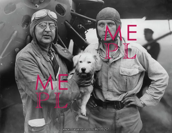 : The writer John Henry Mears (left) and : The writer John Henry Mears (left) and